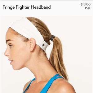 🍋lululemon fringe fighter headband🍋